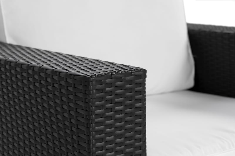 Bahamas Loungelænestol - Sort - Havemøbler - Havestole - Udendørs lænestol