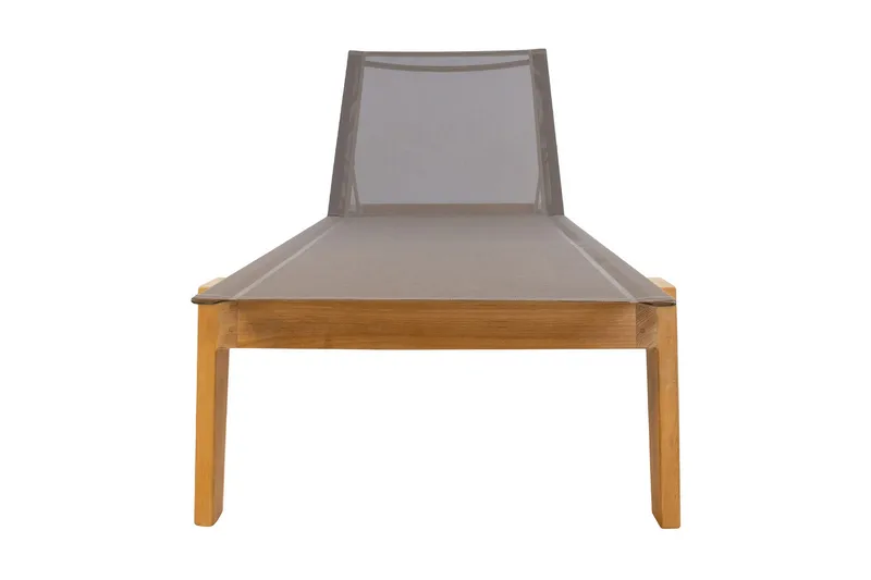 Bali Dækstol 210x73xH33 cm Teak - Havemøbler - Havestole - Solstole - Dækstol