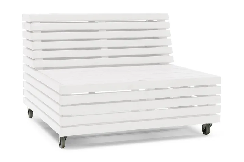 Bara Vara Lænestol & Bænk Modul, Hvidlaseret