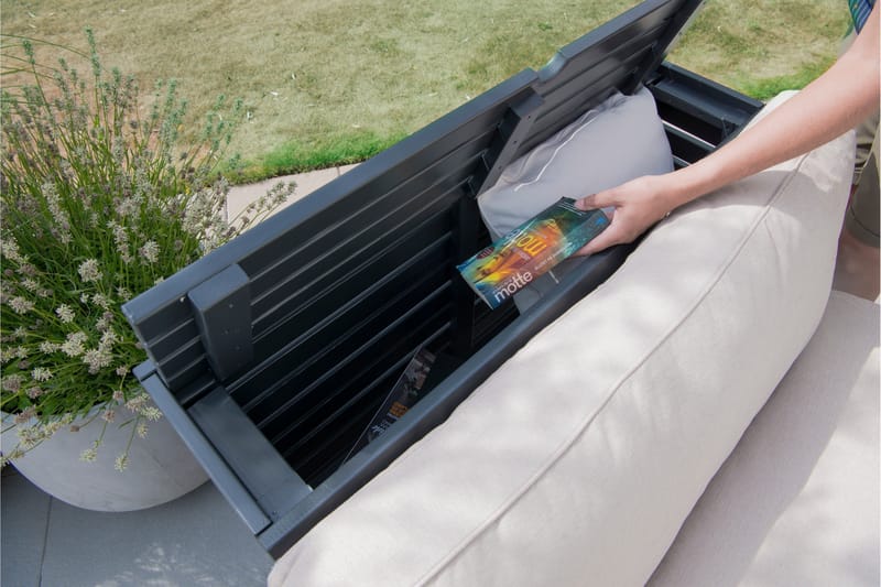 Bara Vara Lænestol Grå - Hillerstorp - Havemøbler - Havestole - Udendørs lænestol