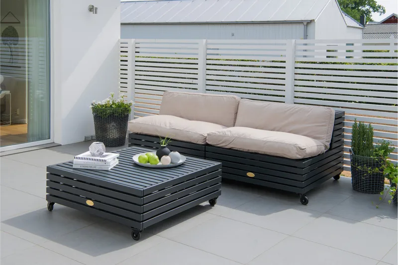 Bara Vara Lænestol Grå - Hillerstorp - Havemøbler - Havestole - Udendørs lænestol