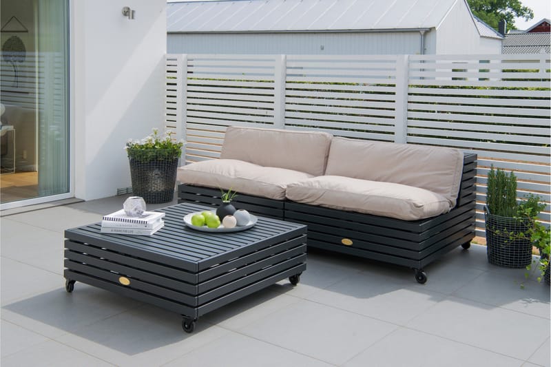 Bara Vara Lænestol Grå - Hillerstorp - Havemøbler - Havestole - Udendørs lænestol