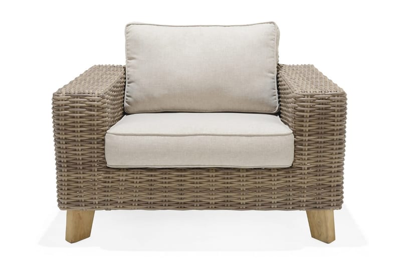 Barbados Lænestol - Beige - Havemøbler - Havestole - Udendørs lænestol
