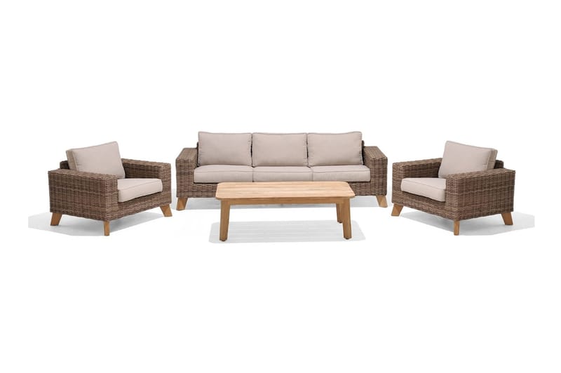 Barbados Lænestol - Beige - Havemøbler - Havestole - Udendørs lænestol