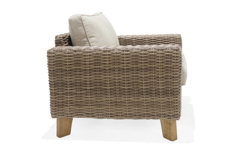 Barbados Lænestol - Beige - Havemøbler - Havestole - Udendørs lænestol