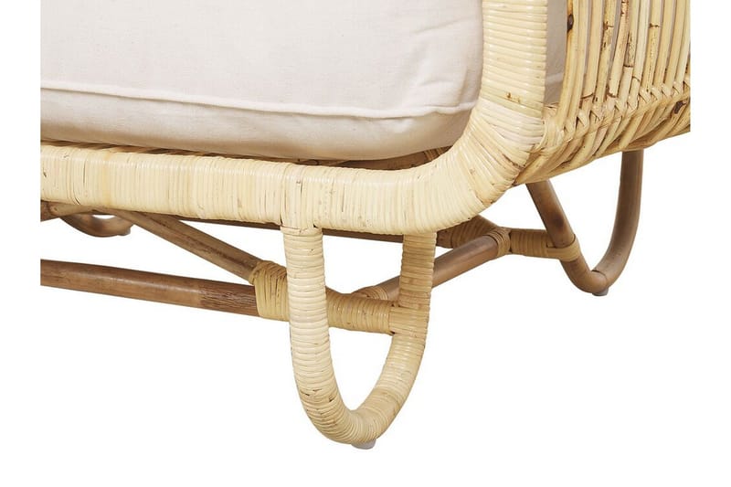 Dolcedo Lænestol - Rattan/Beige - Havemøbler - Havestole - Udendørs lænestol