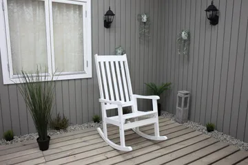Ellabell Gyngestol - Grå - Havemøbler - Havestole - Havegyngestol