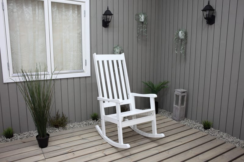 Ellabell Gyngestol - Grå - Havemøbler - Havestole - Udendørs lænestol