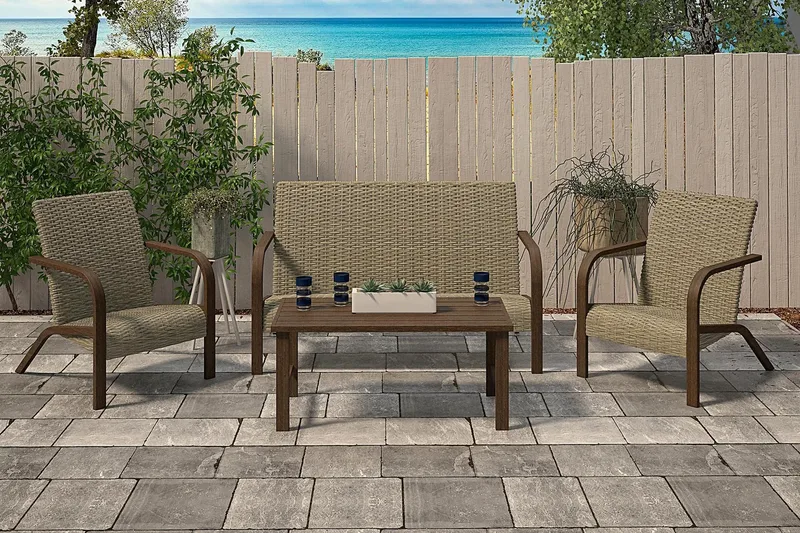 Havelænestol Grå - Dorel Home - Havemøbler - Havestole - Udendørs lænestol