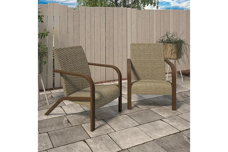 Havelænestol Grå - Dorel Home - Havemøbler - Havestole - Udendørs lænestol