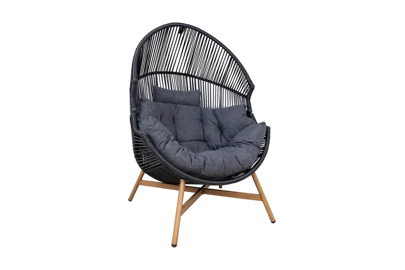 Helsinki Lænestol Sort, undefined