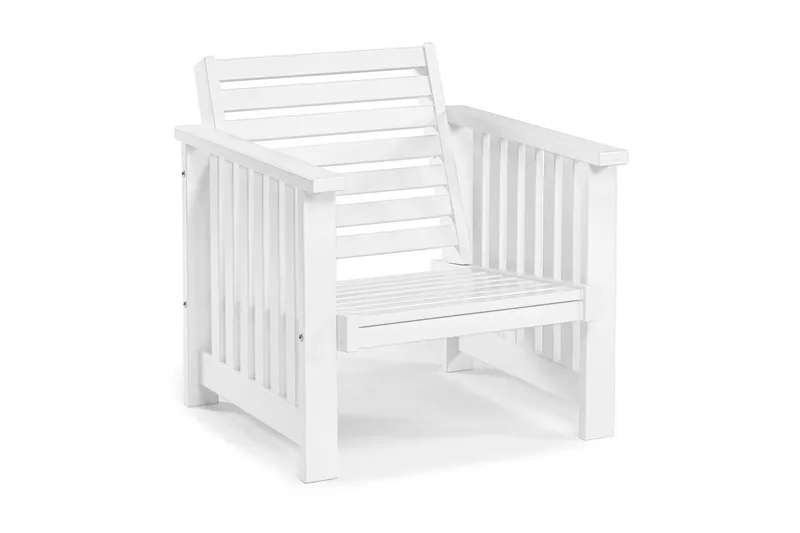 Hillerstorp Gotland Lænestol - Hvid - Havemøbler - Havestole - Udendørs lænestol