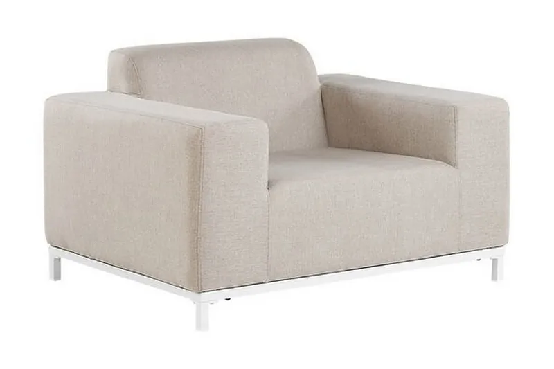 Hughen Lænestol 2stk, Beige