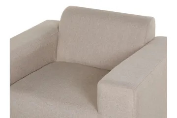 Hughen Lænestol 2stk - Beige/Sort - Havemøbler - Havestole - Udendørs lænestol