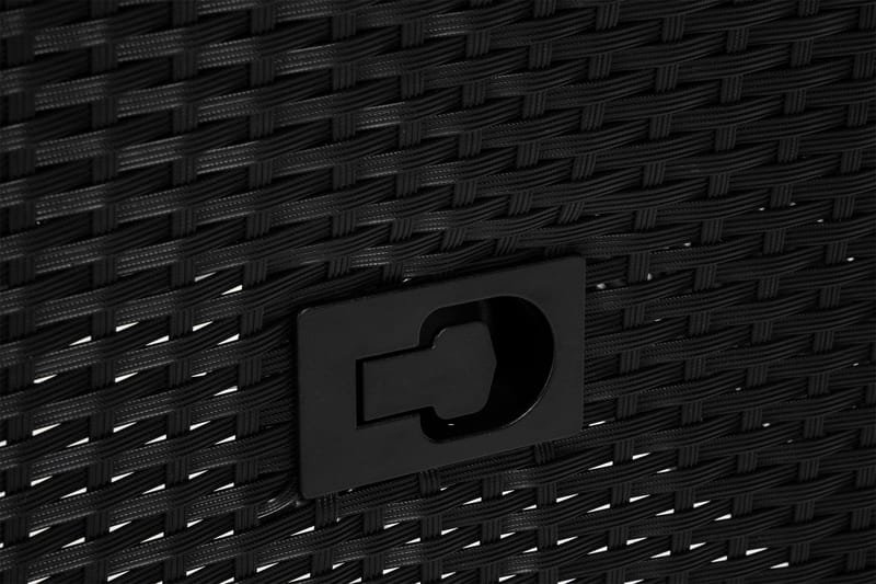 Jenny spisestol til udendørs brug, justerbar – justerbar udendørs lænestol i polyrattan - Sort - Havemøbler - Havestole - Udendørs lænestol