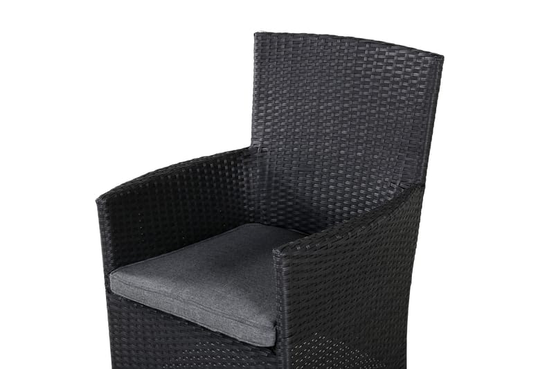 Malin Armstol Sort - Venture Home - Loungestol udendørs - Udendørs lænestol
