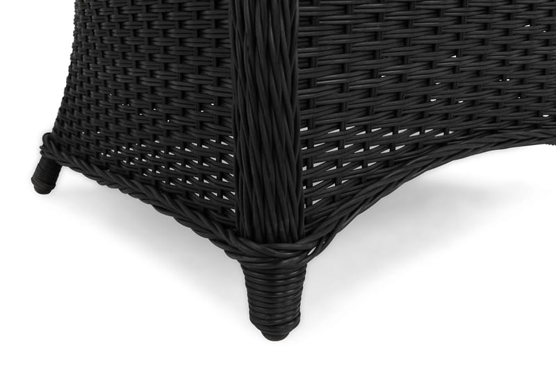Marcus Ørelapslænesol - Sort - Havemøbler - Balkon - Balkonmøbler - Altanstole