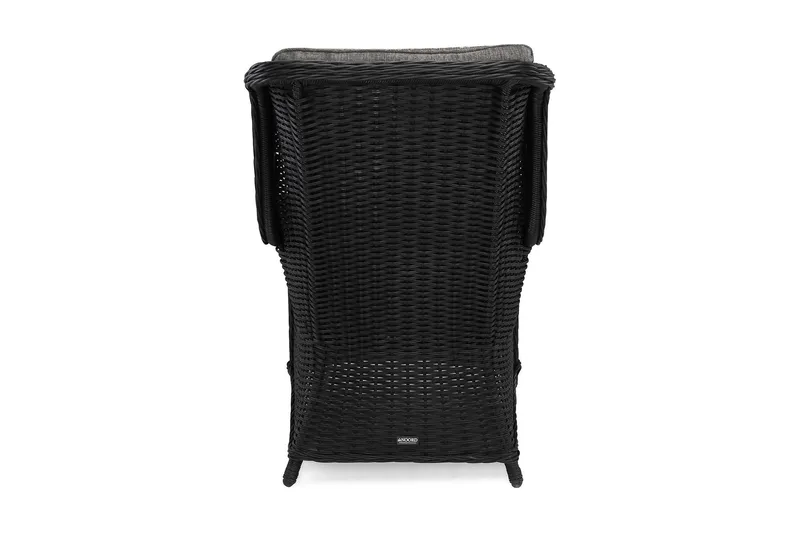 Marcus Ørelapslænesol - Sort - Havemøbler - Balkon - Balkonmøbler - Altanstole