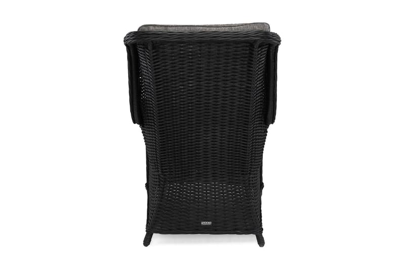 Marcus Ørelapslænesol - Sort - Havemøbler - Balkon - Balkonmøbler - Altanstole