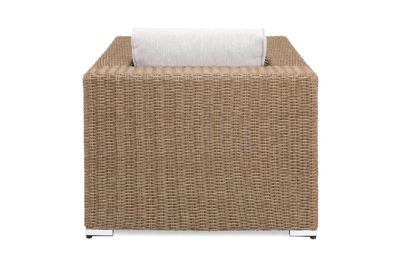 Marcus Loungelænestol m Hynde - Natur - Havemøbler - Havestole - Udendørs lænestol