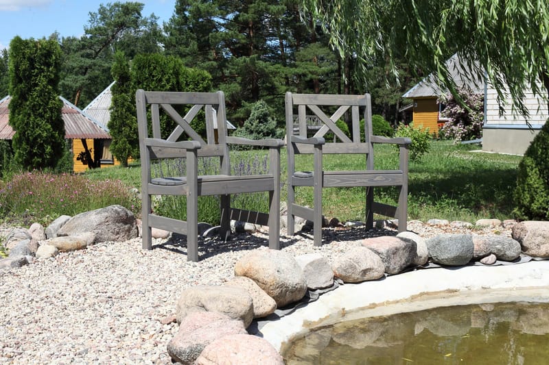 Olivo Havelænestol - Grå - Havemøbler - Havestole - Udendørs lænestol