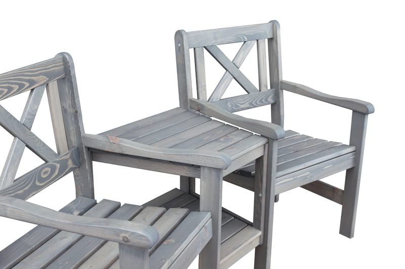 Olivo Havelænestol - Grå - Havemøbler - Havestole - Udendørs lænestol