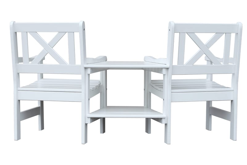 Olivo Havelænestol - Hvid - Havemøbler - Havestole - Udendørs lænestol