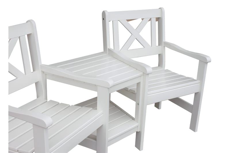 Olivo Havelænestol - Hvid - Havemøbler - Havestole - Udendørs lænestol