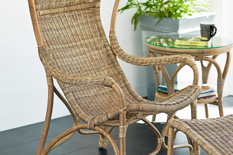 Praktö Lænestol - LÆNESTOL RATTAN - Havemøbler - Havestole - Udendørs lænestol