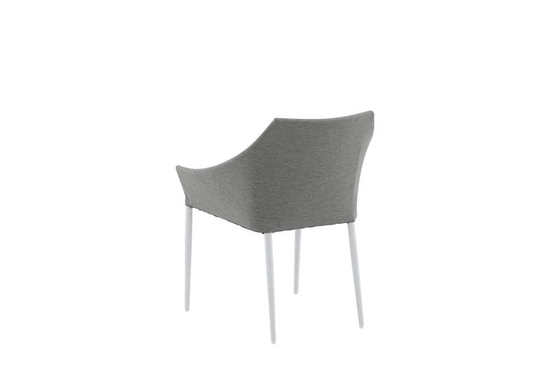 Spoga Lænestol Hvid/Lysegrå - Venture Home - Loungestol udendørs - Udendørs lænestol