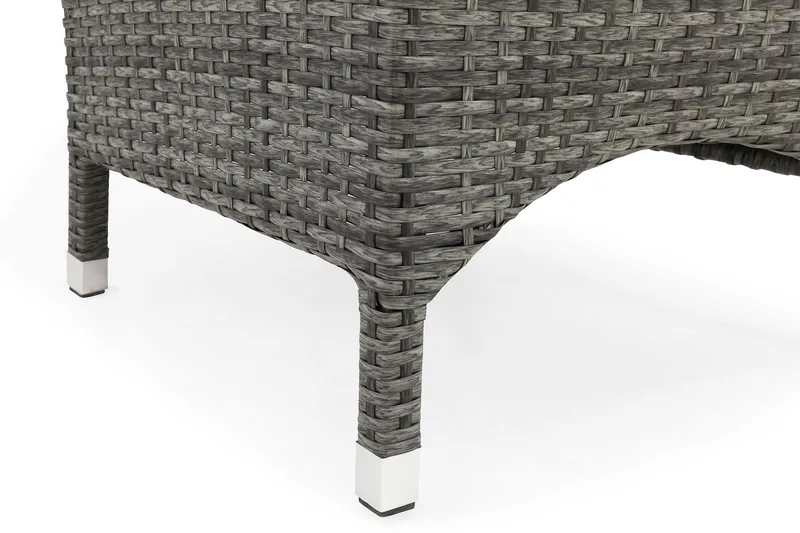 Thor Lyx Lænestol med Armlæn - Grå/Aintwood - Havemøbler - Havestole - Udendørs lænestol