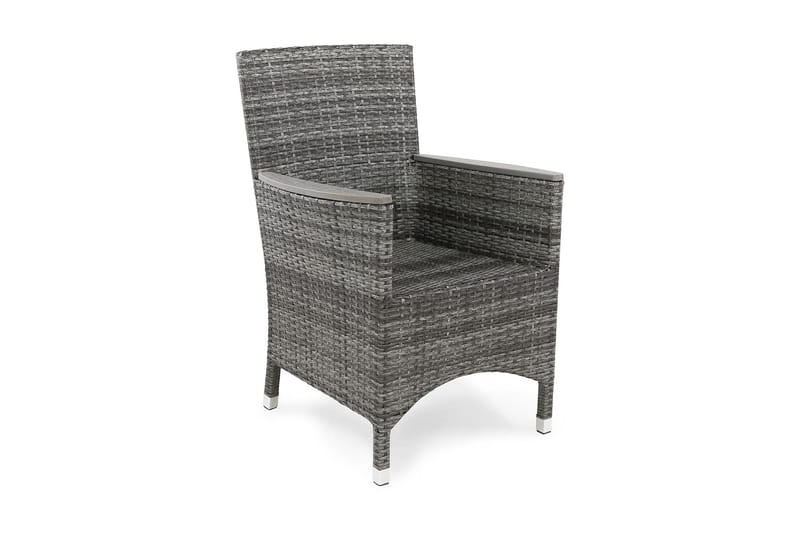 Thor Lyx Lænestol med Armlæn, Grå/Aintwood