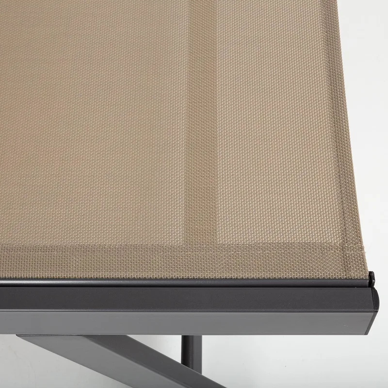 Liggestol HOME4YOU Ario Beige - Beige - Havemøbler - Havestole - Solseng & solvogn