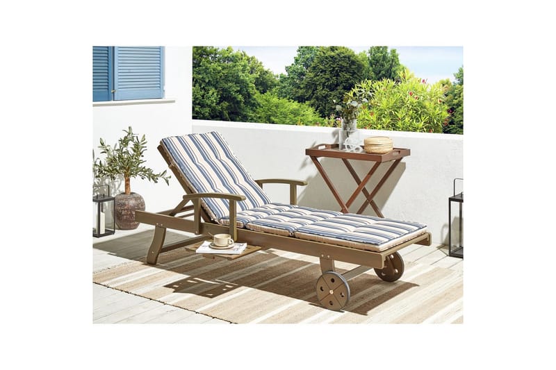 Liggestol med hynde Amantea - Havemøbler - Havestole - Solseng & solvogn