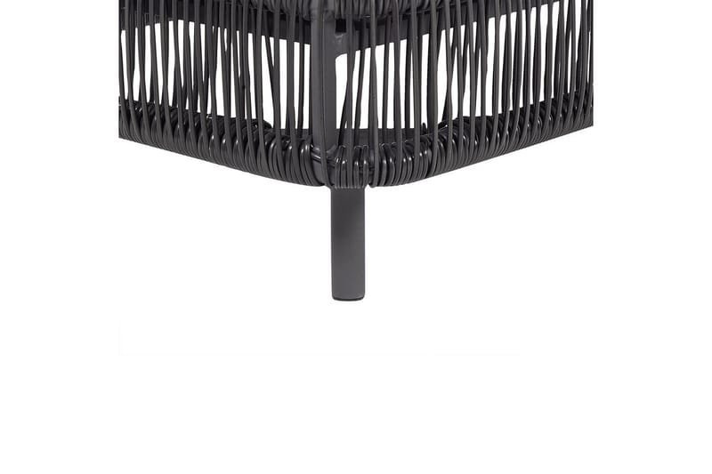 Liggestol Osini - Grå, sort - Havemøbler - Havestole - Solseng & solvogn