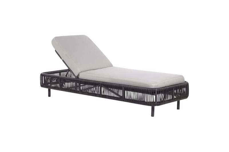 Liggestol Osini, Grå, sort