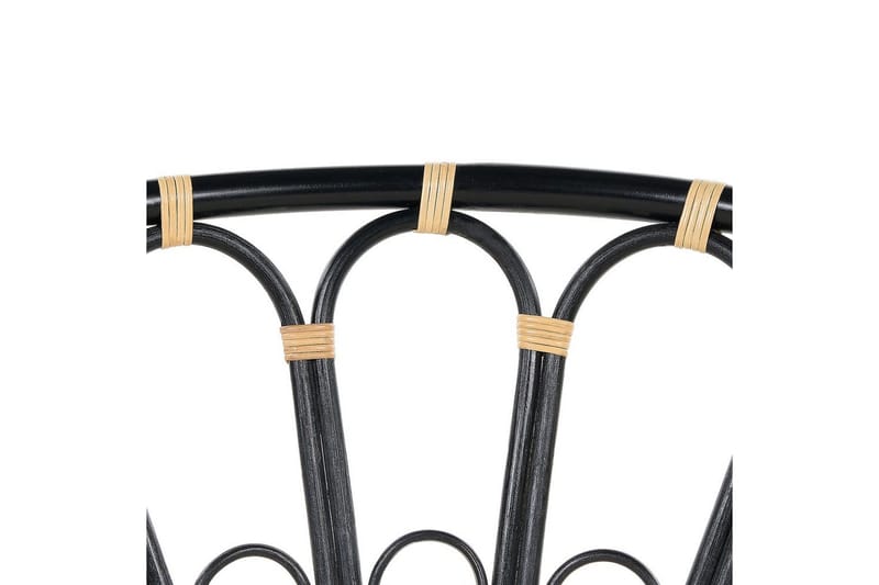 Liggestol Rossano - Sort, beige - Havemøbler - Havestole - Udendørs lænestol