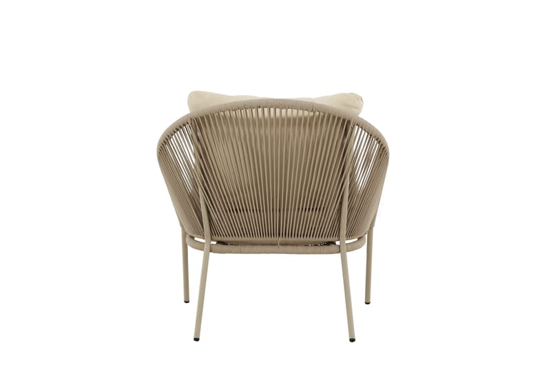 Lindos Havestol - Beige - Havemøbler - Havestole - Udendørs lænestol