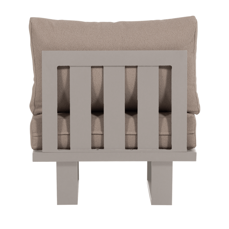 Loungestol Bear udendørs - Sand - Havemøbler - Havestole - Udendørs lænestol