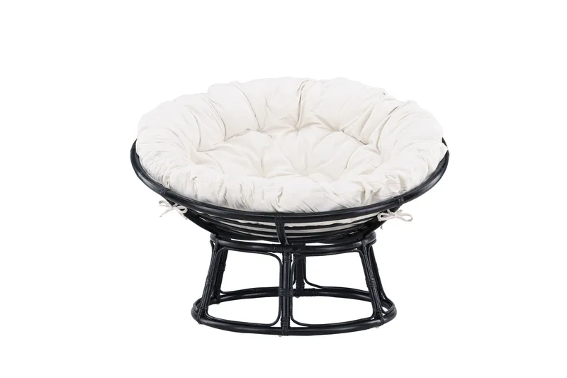 Loungestol Bonnie Sort/Hvid, undefined