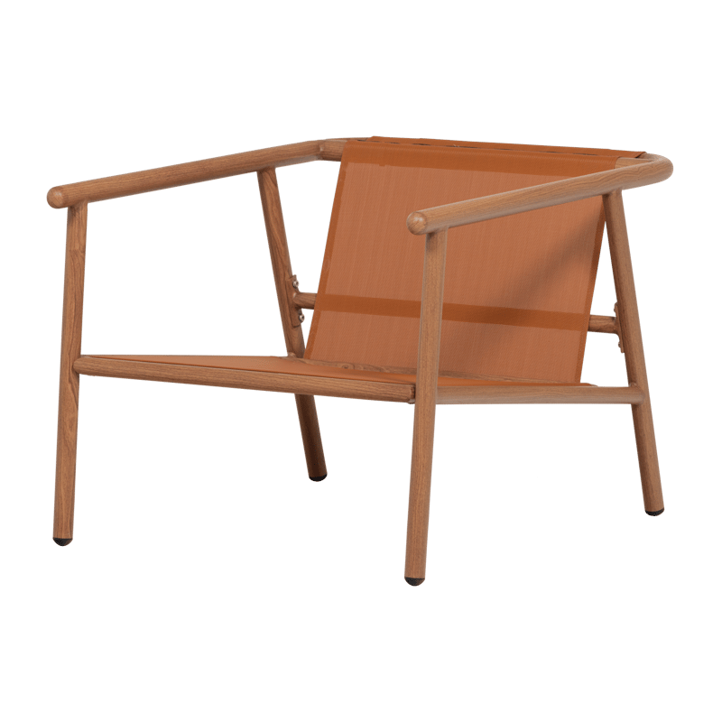 Loungestol Cavero 87 cm udendørs - Terra - Havemøbler - Havestole - Udendørs lænestol