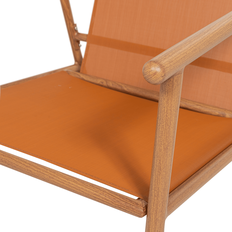 Loungestol Cavero 87 cm udendørs - Terra - Havemøbler - Havestole - Udendørs lænestol