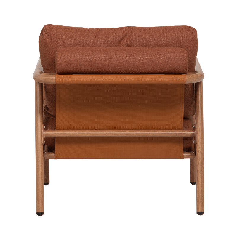 Loungestol Cavero 87 cm udendørs - Terra - Havemøbler - Havestole - Udendørs lænestol