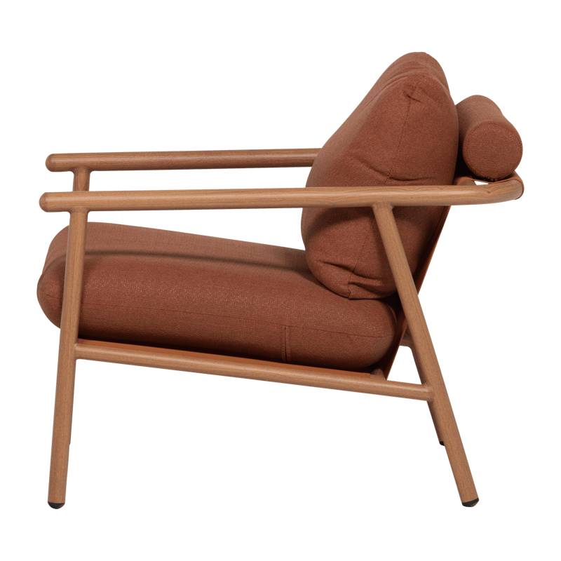 Loungestol Cavero 87 cm udendørs - Terra - Havemøbler - Havestole - Udendørs lænestol