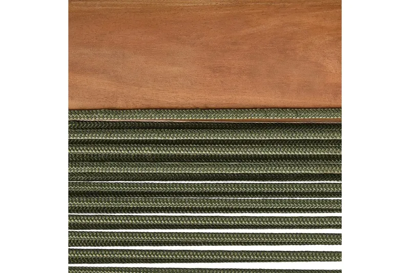 Loungestol Prossedi Grønt/lyst træ - Grønt/lyst træ - Havemøbler - Havestole - Solseng & solvogn