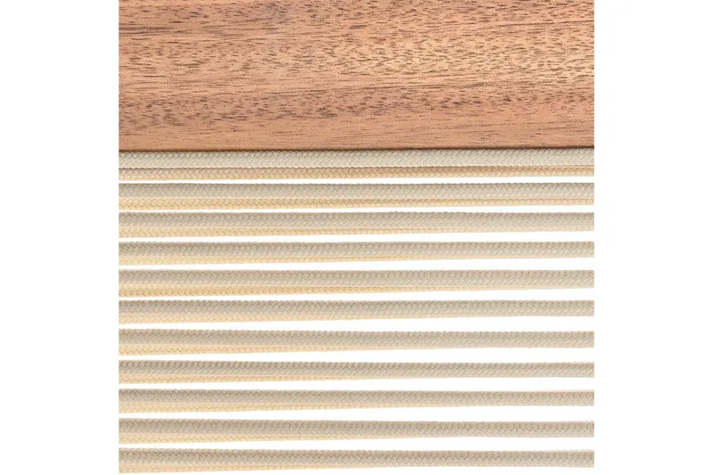 Loungestol Prossedi Beige/lyst træ - Beige/lyst træ - Havemøbler - Havestole - Solseng & solvogn