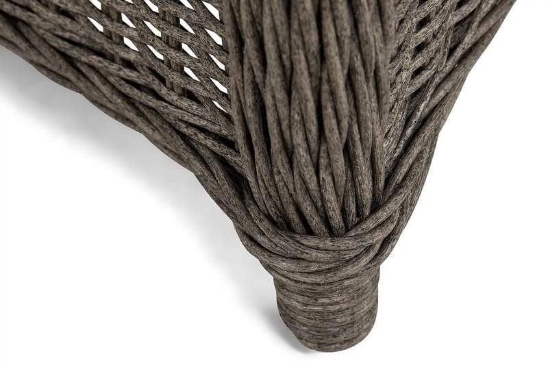 Marcus lænestol m. hynde - Grå - Havemøbler - Havestole - Udendørs lænestol