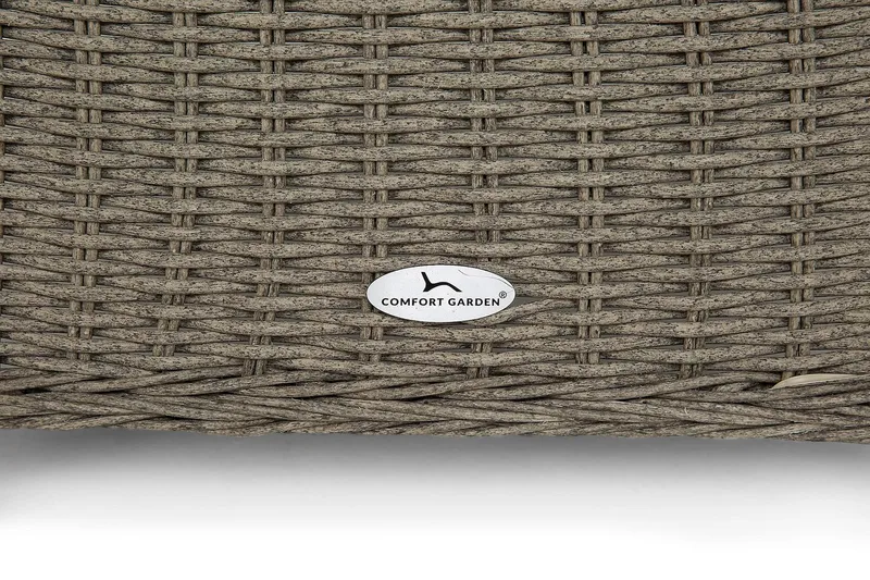 Marcus lænestol m. hynde - Grå - Havemøbler - Havestole - Udendørs lænestol