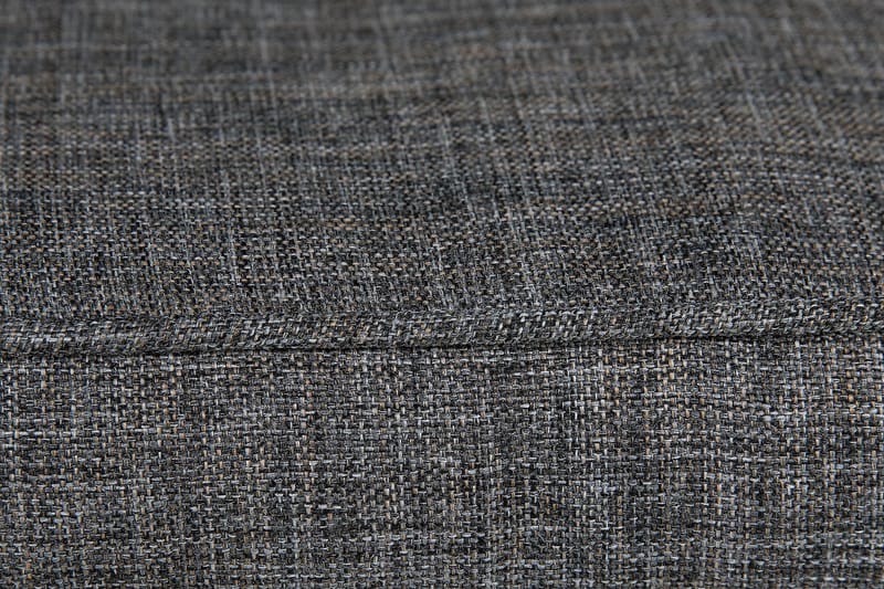 Marcus Light udendørs lænestol med hynde – loungestol i kunstflet til udendørsmøbler - Sort - Havemøbler - Havestole - Udendørs lænestol