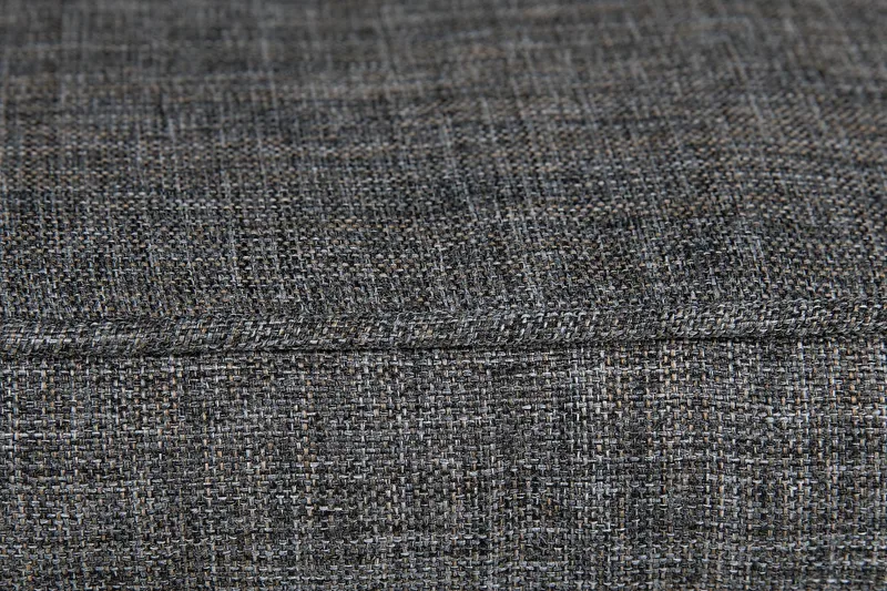 Marcus Light udendørs lænestol med hynde – loungestol i kunstflet til udendørsmøbler - Sort - Havemøbler - Havestole - Udendørs lænestol